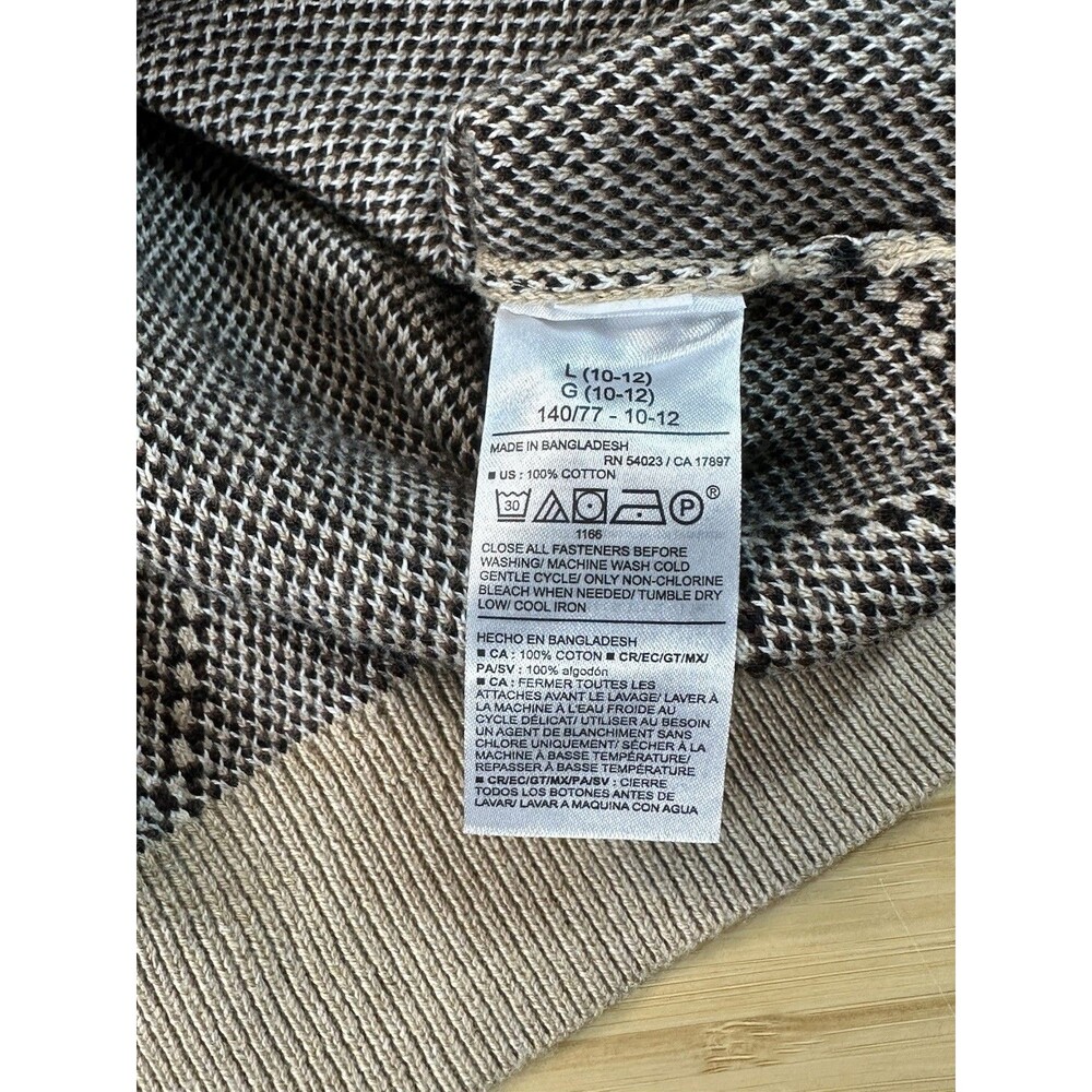 New Girl Horse Slouchy Knit Cardigan Sweater OLD NAVY L Equestrian Ranch Western - Picture 4 of 10